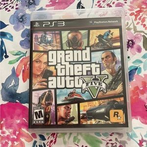 PlayStation 3 grand theft auto V game